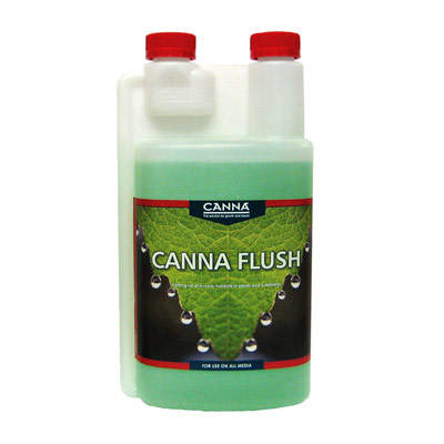 Canna flush est un produit de rinçage.
