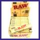 RAW CONNOISSEUR KING SIZE SLIM + TIPS CLASSIC NATURAL X 24 CARNETS