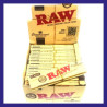 RAW CONNOISSEUR KING SIZE SLIM + TIPS CLASSIC NATURAL X 24 CARNETS