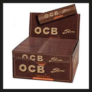 OCB SLIM VIRGIN PAPER NON BLANCHI X 50 CARNETS