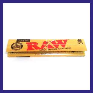 RAW KING SIZE SLIM CLASSIC X 1 CARNET