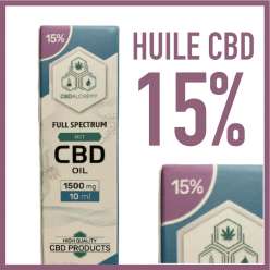 HUILE MCT COCO 15 % CBD 10 ML