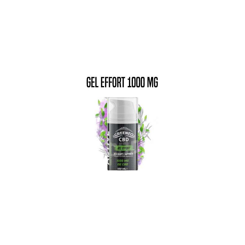 GEL EFFORT CBD 1000 MG ACTIVE