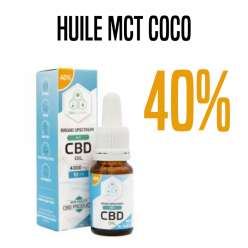 HUILE MCT COCO 40 % CBD