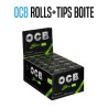 OCB PREMIUM ROLLS SLIM TIPS X 24