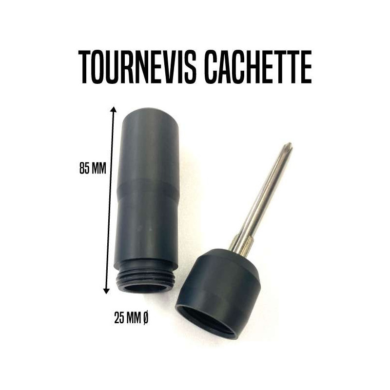 CACHETTE TOURNEVIS SCREW DRIVE SAFE