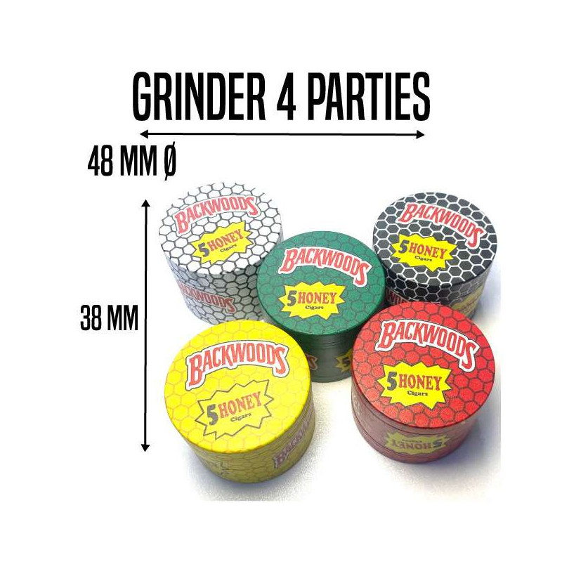 GRINDER BACKWOOD 50 MM 4 PARTIES