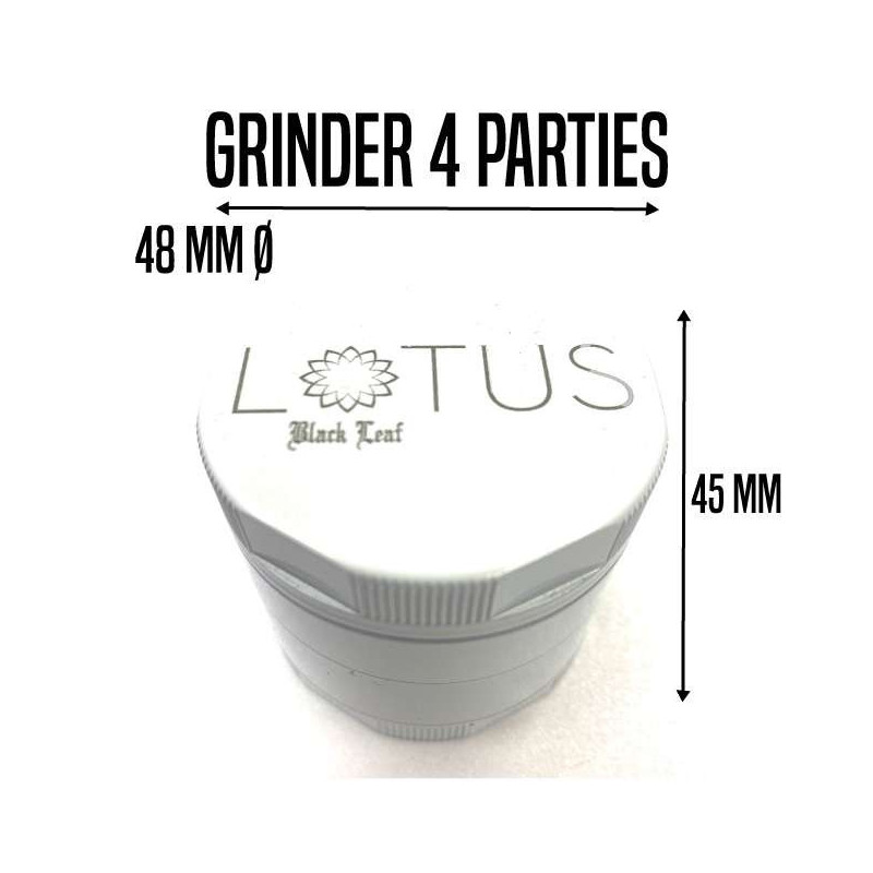 GRINDER LOTUS 49MM 4 PARTIES