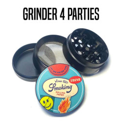 GRINDER SMOKING 4 PARTIES 50 MM