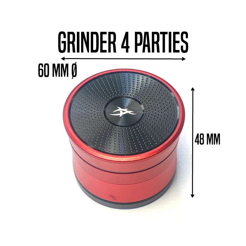 GRINDER SOLINDER 63 MM 4 PARTIES