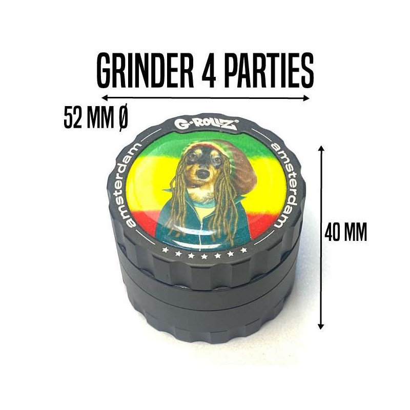 GRINDER G ROLLZ REGGAE 53 MM 4 PARTIES