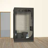 plan 3d d'une armoire de culture