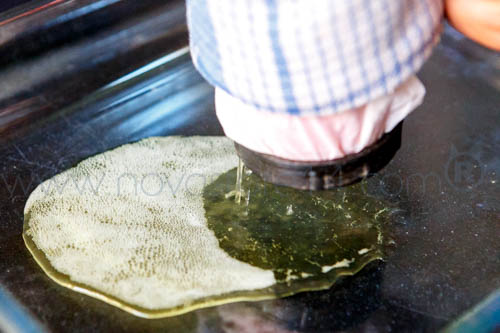 bho dans un plat en pyrex