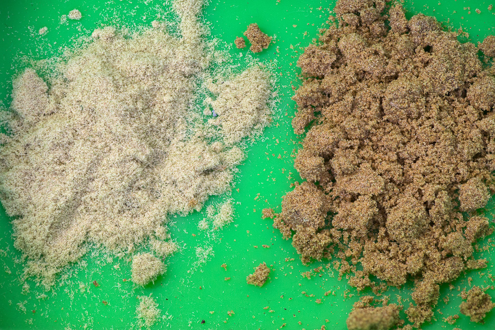 photo macro hash pollens icolator weed